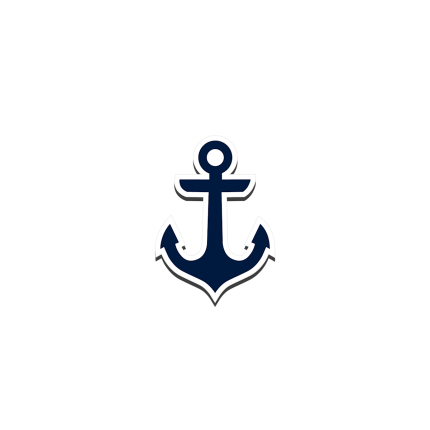 Bogg Bit - Navy Anchor
