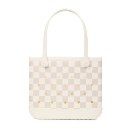 Baby Bogg Bag - Checkered Coconut/Mushroom